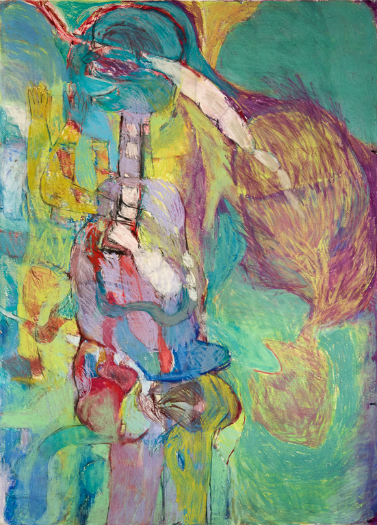 You Left Me  60 x 43"