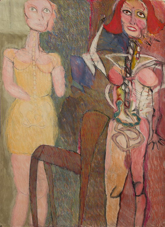 The White Noise In <br />The Room  60x44 1/2