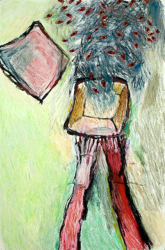 Miss P's Box Of Woe 47x31